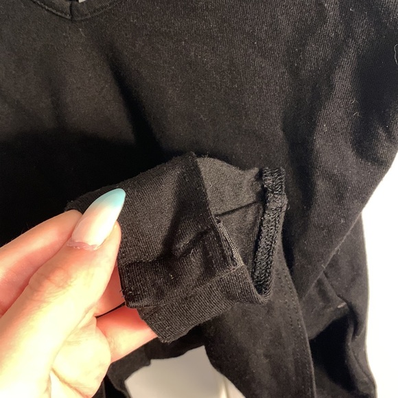 H&M Small Black Jersey Thin Strap Bodysuit - Picture 4 of 5